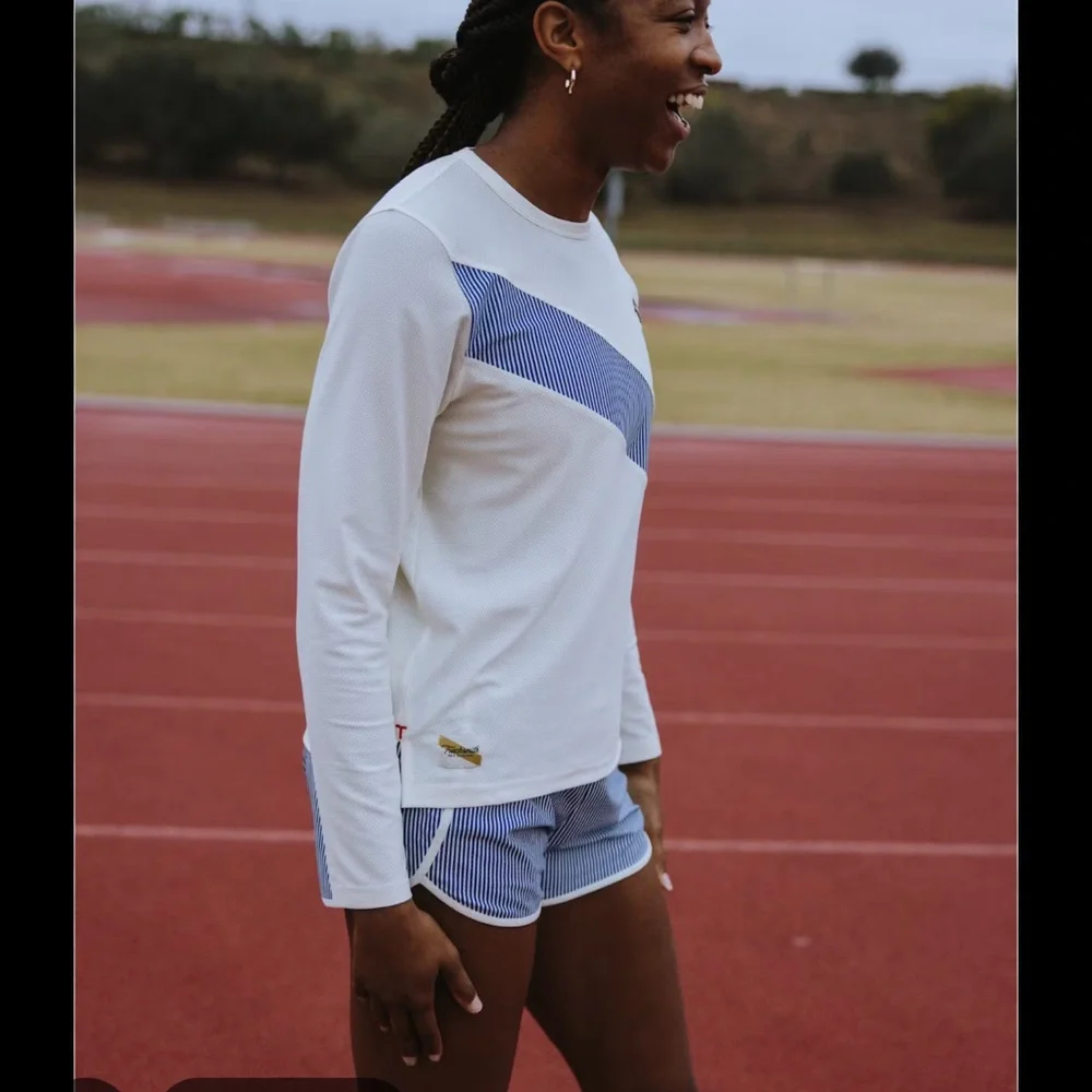 Tracksmith Navy Long Sleeve Tee - Picture 6 of 6